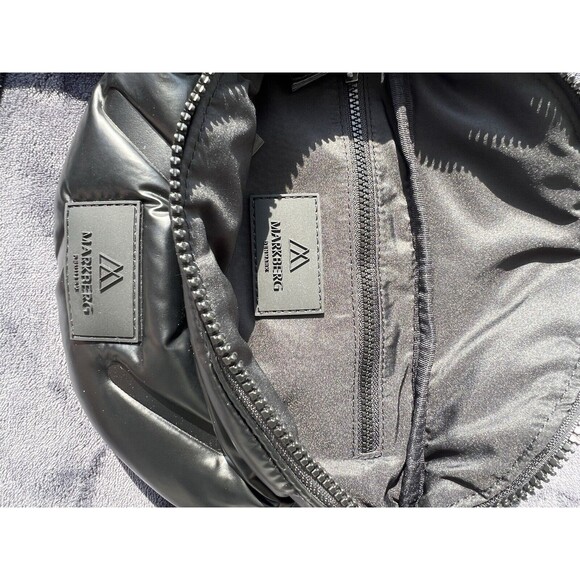 NWT Markberg Denmark Halle MBG Bum Bag Quilted Puffer Bag Medium Recycled - Picture 5 of 8